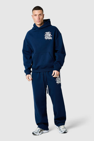 Vision Costs Nothing Hood - Blue