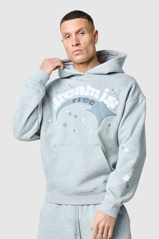 Shooter Hood - Grey Marl