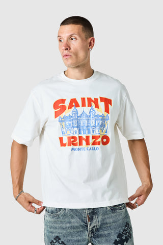 Monte Carlo T Shirt - Off White