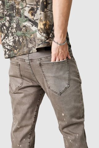 Oasis 2.0 Flare Jean - Washed Taupe
