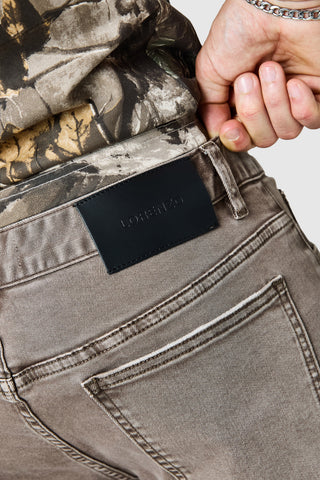 Oasis 2.0 Flare Jean - Washed Taupe