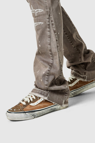 Oasis 2.0 Flare Jean - Washed Taupe