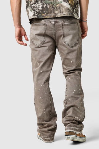 Oasis 2.0 Flare Jean - Washed Taupe