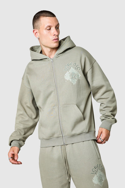 Atlas Full Zip Hood - Sandfern