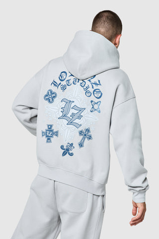 Atlas Full Zip Hood - Mist