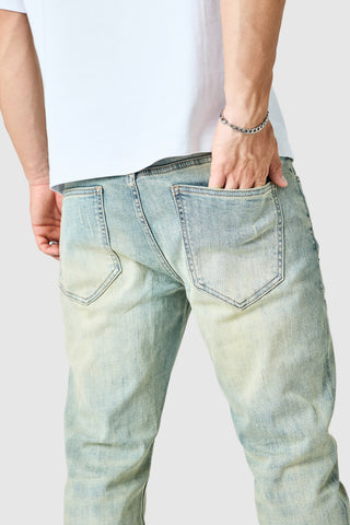Furio Slim Jean  - Blue Tint