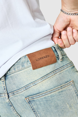 Furio Slim Jean  - Blue Tint