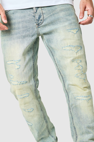 Furio Slim Jean  - Blue Tint