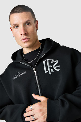 Origin Full Zip Hood - Black