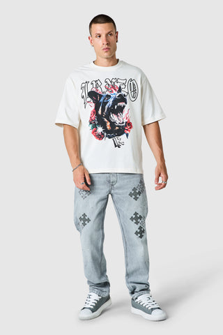 Sandro Relaxed Jean - Light Grey