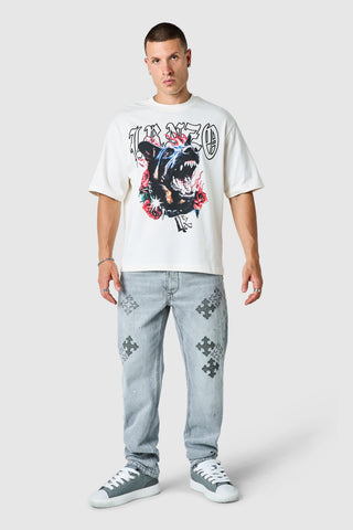 Sandro Relaxed Jean - Light Grey