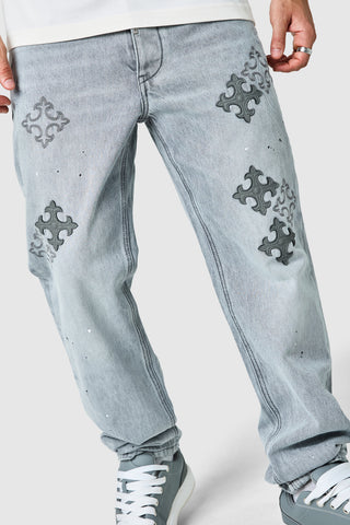 Sandro Relaxed Jean - Light Grey
