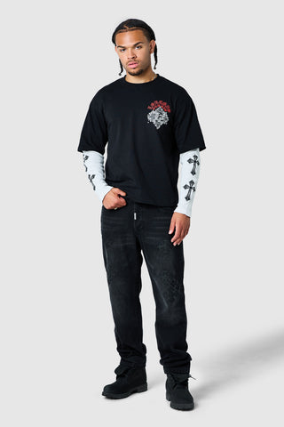Sandro Relaxed Jean - Black