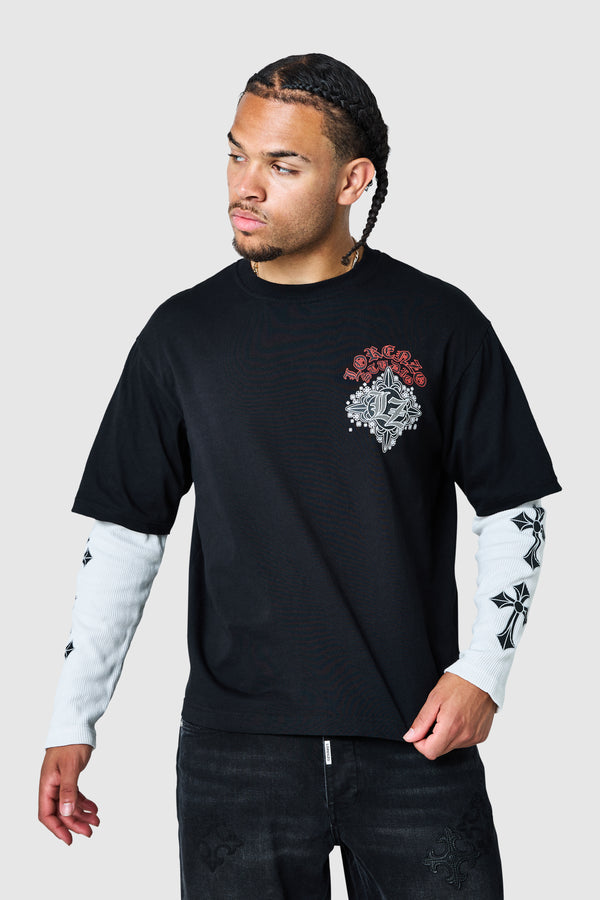 Atlas Long Sleeve Tee - Black