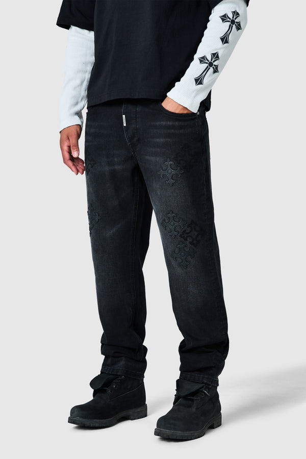 Sandro Relaxed Jean - Black