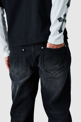 Sandro Relaxed Jean - Black
