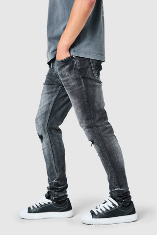 Leone Slim Jean  - Faded Black