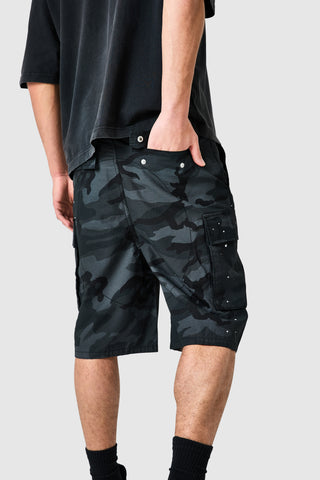 General 3.0 Short - Black Camo