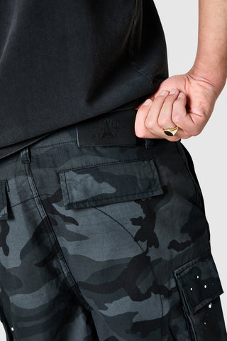 General 3.0 Short - Black Camo