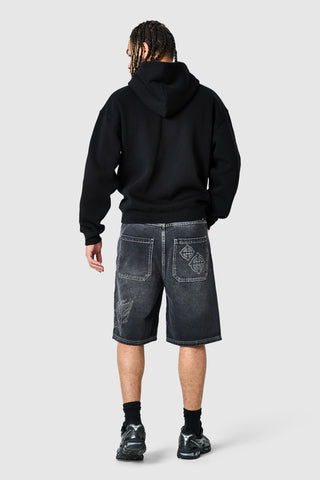 Shoot For The Stars Jort - Black