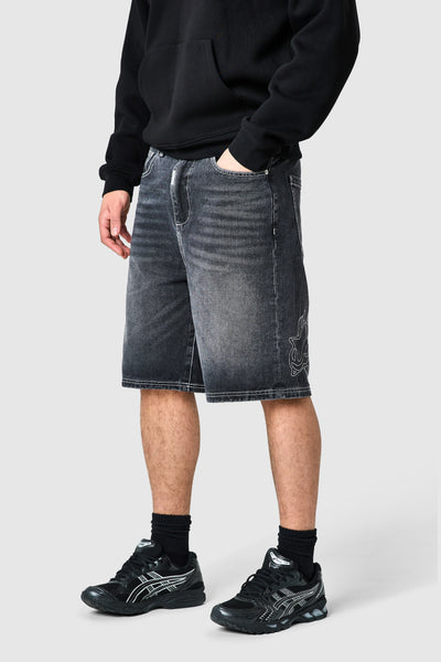 Shoot For The Stars Jort - Black