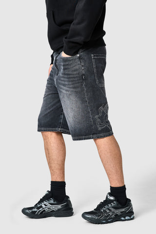 Shoot For The Stars Jort - Black