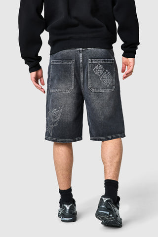 Shoot For The Stars Jort - Black