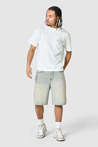 Staples Jort - Sand Blue