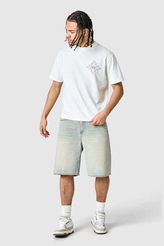Staples Jort - Sand Blue