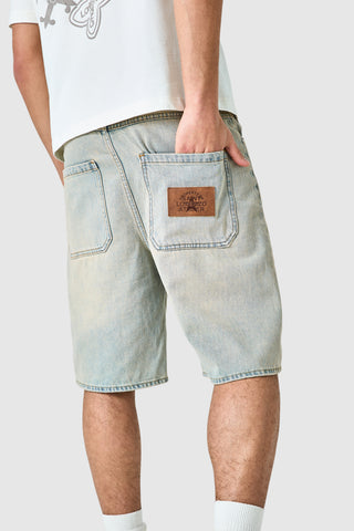 Staples Jort - Sand Blue