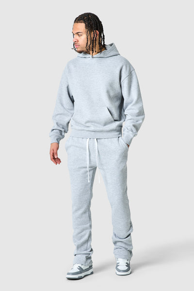 Uniform Flare Jogger - Grey Marl