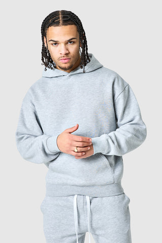 Uniform Flare Tracksuit - Grey Marl