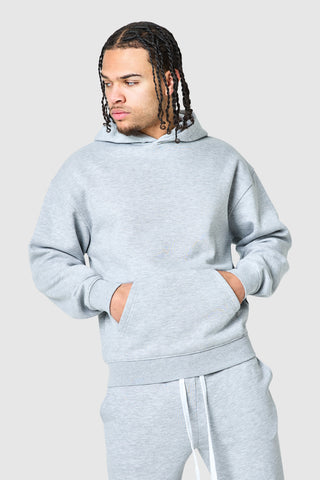Uniform Hood - Grey Marl