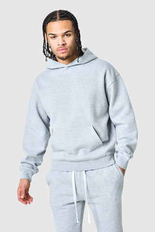 Uniform Flare Tracksuit - Grey Marl