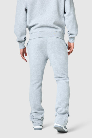Uniform Flare Jogger - Grey Marl