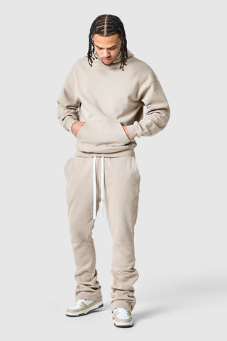 Uniform Flare Tracksuit - Grey Stone