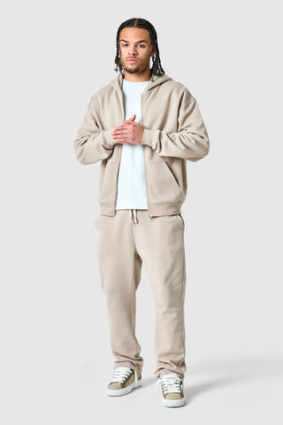 Uniform Zip Tracksuit - Grey Stone