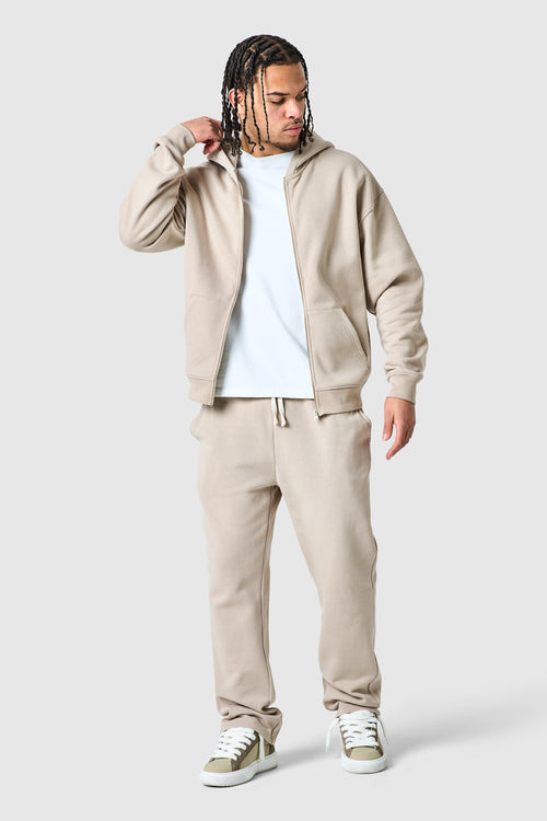 Uniform Zip Tracksuit - Grey Stone