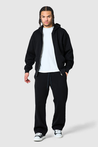 Uniform Zip Hood - Black