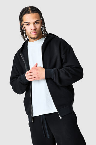 Uniform Zip Tracksuit - Black