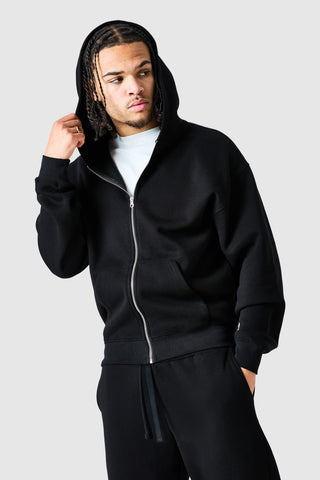 Uniform Zip Tracksuit - Black