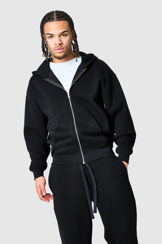 Uniform Zip Tracksuit - Black