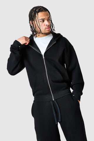 Uniform Zip Tracksuit - Black