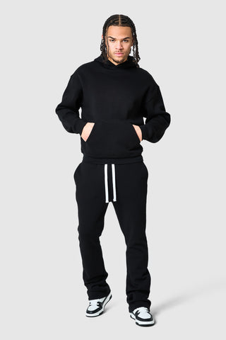 Uniform Flare Jogger - Black