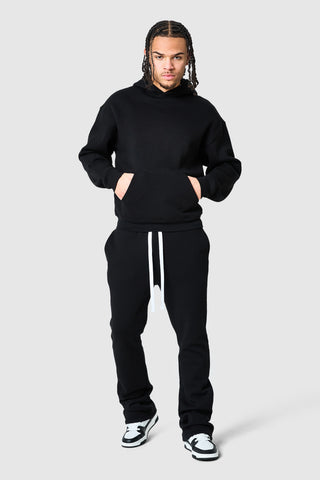 Uniform Flare Jogger - Black