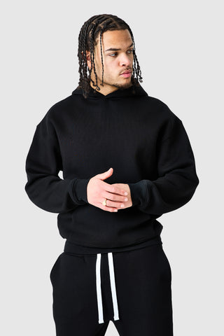 Uniform Flare Tracksuit - Black