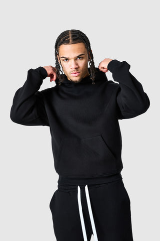 Uniform Flare Tracksuit - Black