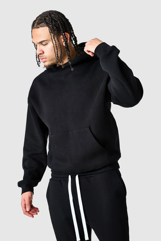 Uniform Flare Tracksuit - Black