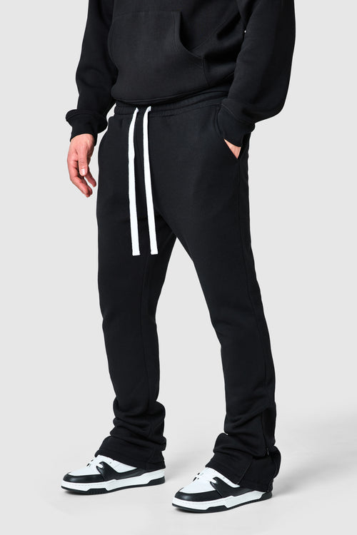 Uniform Flare Jogger - Black