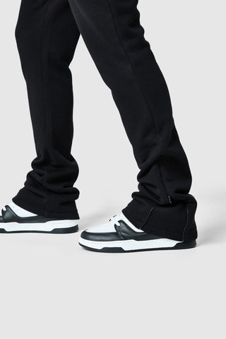 Uniform Flare Jogger - Black